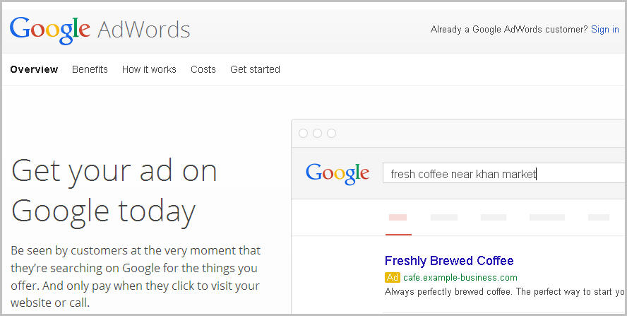 Google adwords