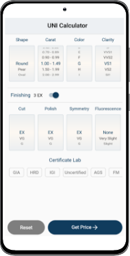 UNI diamonds calculator app android 2