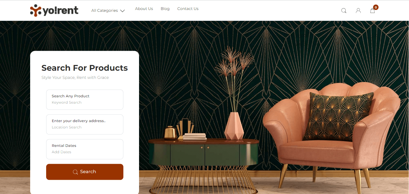 Online Furniture Rental Marketplace